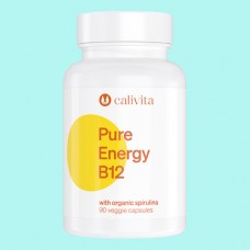 Pure Energy B12-90-capsule- Mega doză de vitamina b12 cu adaos de spirulina