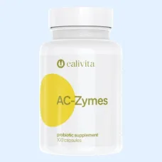 AC-Zymes CaliVita – probiotic cu Lactobacillus acidophilus, 100 capsule