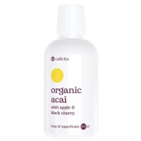 Acai Organic-473 ml-Acai organic cu suc organic de mere şi suc organic de cireşe negre