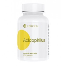Acidophilus with Psylium -100 capsule-Produs probiotic cu fibre