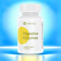 Digestive Enzymes CaliVita – complex de enzime digestive, 100 tablete