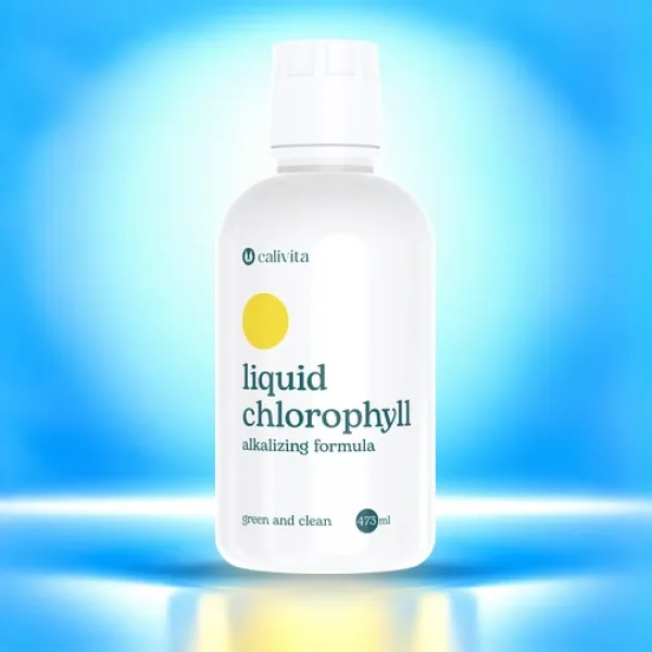 Liquid Chlorophyll CaliVita 473 ml – Clorofilă lichidă