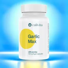 Garlic Max CaliVita – usturoi + pătrunjel, 100 capsule