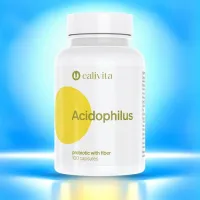 Acidophilus CaliVita – Lactobacillus acidophilus + Plantago ovata, 100 capsule
