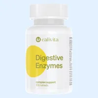 Digestive Enzymes CaliVita – complex de enzime digestive, 100 tablete
