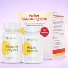 Pachet Sănătate Digestivă: Digestive Enzymes + ProbioBalance Calivita