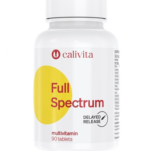 CaliVita Full Spectrum-90 tablete-Complex de vitamine şi minerale