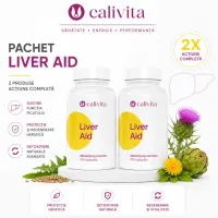 Pachet 2X Liver Aid – Regenerare Hepatică Puternică