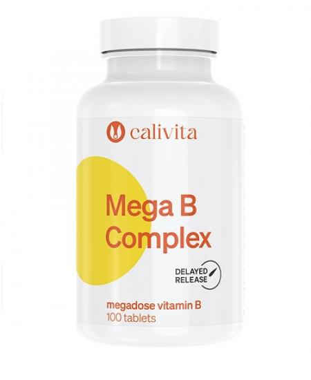 Mega B Complex - 100 tablete-Megadoză de vitamine B