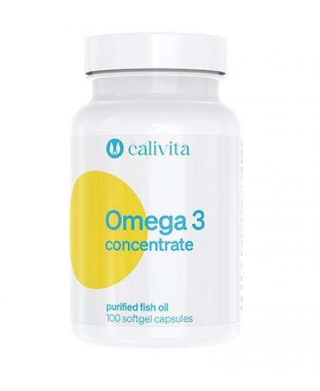 Omega 3 Concentrate Calivita - 100 capsule 