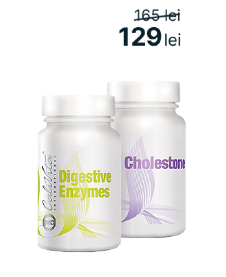Pachet Sănătate-Cholestone+Digestive Enzymes