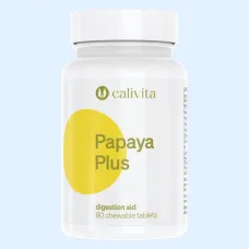 Papaya Plus CaliVita – enzime digestive masticabile, 90 tablete