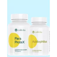 Pachet antiparazitare-PARAPROTEX + ACIDOPHILUS