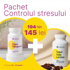 Pachet controlul stresului-stres managemant si super soya lecithin