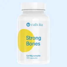 Strong Bones 100 CaliVita – Calciu + Magneziu, 100 capsule