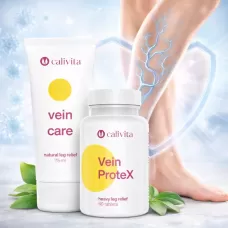 Pachetul Vein Care & Vein Protex Calivita -[picioare frumoase]