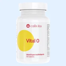 CaliVita Vital 0 - 90 tablete-Multivitamine pentru grupa sanguină 0