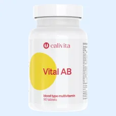 CaliVita Vital AB - 90 tablete-Multivitamine pentru grupa sanguină AB