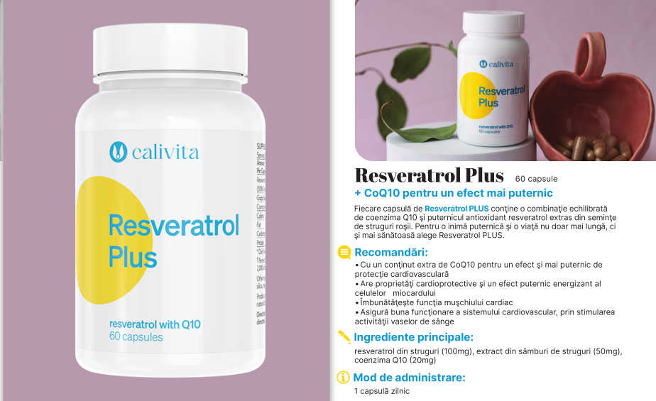 Resveratrol plus Calivita 