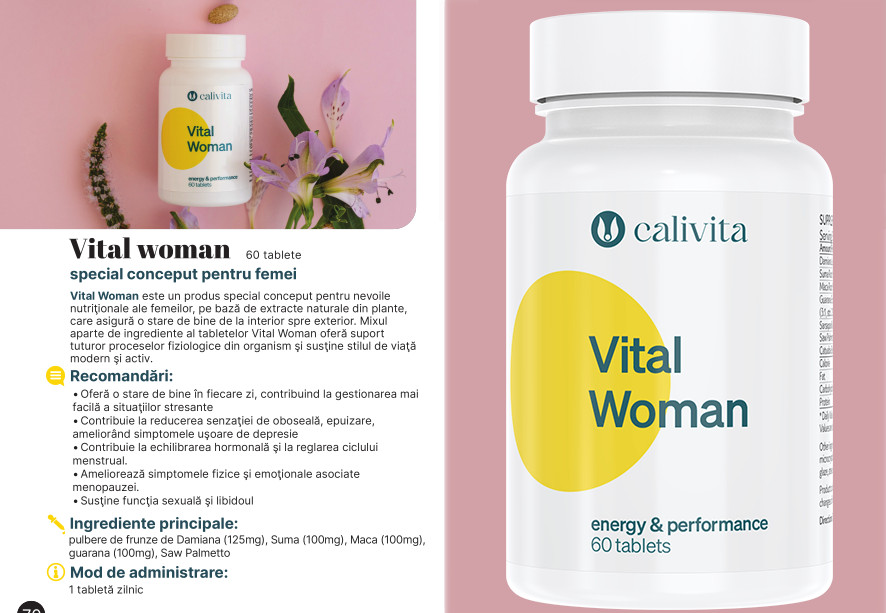 vital woman energie si performanta -pentru femei